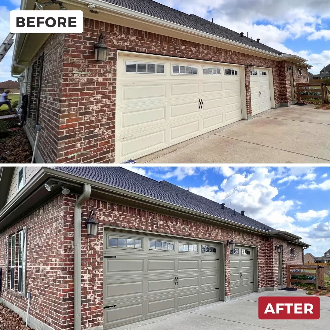 Garage Door & Trim Repaint
