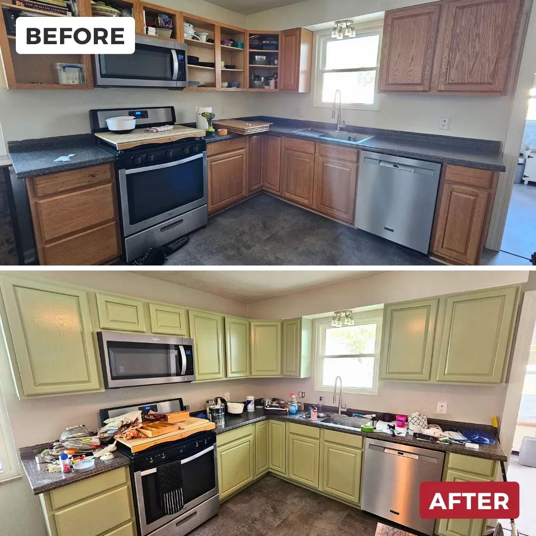 Cabinet Color Transformation